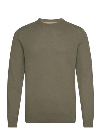 Onsrex Life Reg 12 Crew Knit Khaki ONLY & SONS