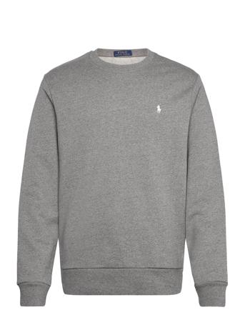 Loopback Fleece Sweatshirt Tops Sweat-shirts & Hoodies Sweat-shirts Grey Polo Ralph Lauren