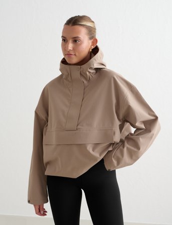 aim ́n Waterproof Oversized Anorak - Brown - L