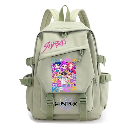 Kpop Witch Hunt -painettu reppu ala- ja yläkoululaisille, suuri vapaa-ajan reppu