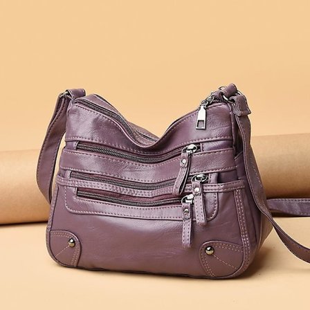 Laadukas nahkainen rento olkalaukku, muodikkaat crossbody-laukut naisille, käsilaukut, naisten laukut, salkku
