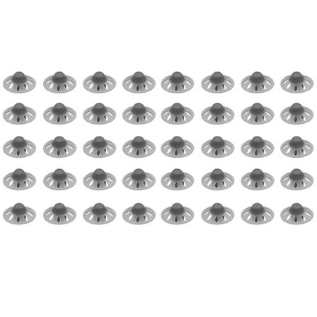 Høreapparat Domes til & Paradise RIC BTE Modeller SDS 4.0 Stor Åben Dome 10mm 40 Stk Pakke, Stor