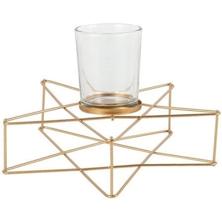 Pohjoismainen tyyli Metal Kynttilänjalka Hääkoriste Kynttilänjalka Yksinkertainen Viisisakarainen Tähti Kynttilänjalka Romanttinen Persoonallisuus 