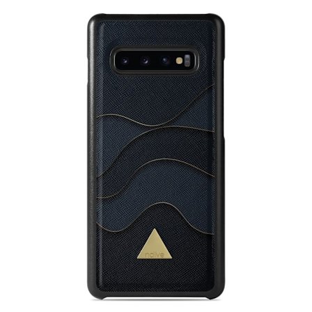 Naive Samsung Galaxy S10 Skal - Golden Waves
