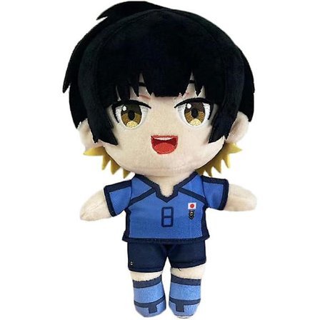 Sød Plysdukke Anime Figur Plysdyr Seishirou Nagi / Reo Mikage / Bachira Meguru 20cm til anime Blue Lock Fans