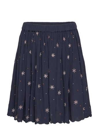 Sana Dresses & Skirts Skirts Midi Skirts Marineblå MarMar Cph*Betinget Tilbud
