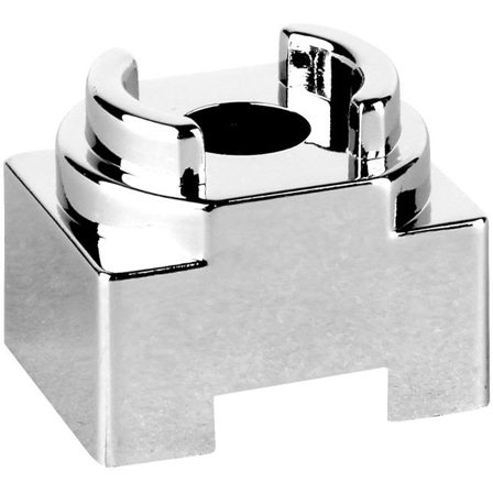 Faluplast 14215 Distanskloss 10 x 20 mm, för enkelklämma Krom, Installation