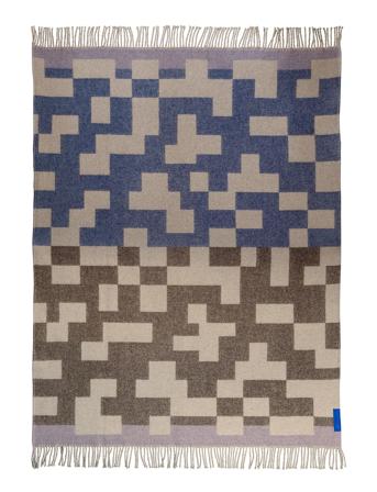 Maze Throw Home Textiles Cushions & Blankets Blankets & Throws Multi/patterned Mette Ditmer