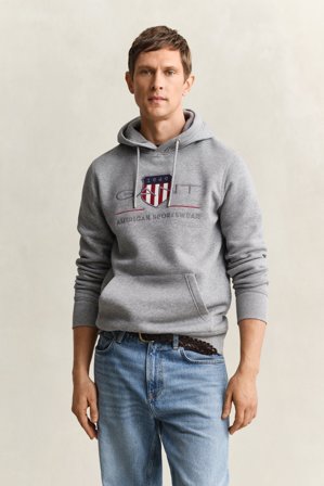 GANT Herren Hoodie (5XL) Grau