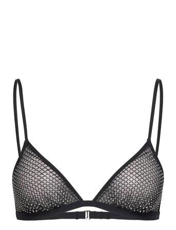 Divine - Triangle Bra Lingerie Bras & Tops Soft Bras Svart Etam*Betinget Tilbud