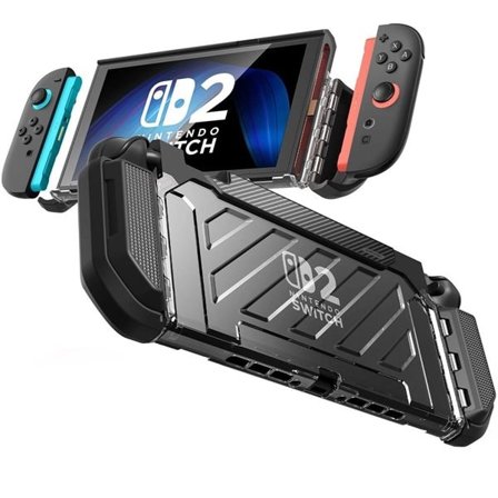 Supcase Unicorn Beetle Pro-etui for Nintendo Switch 2 - Svart