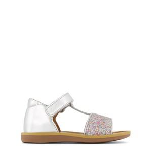 Pom D'api Argent/Multi Poppy Tao E Sandals 21 EU - Sandals - 21 EU - Silver - Mädchen