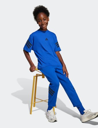 adidas Sportswear J Fi 3S T - Blue - 140