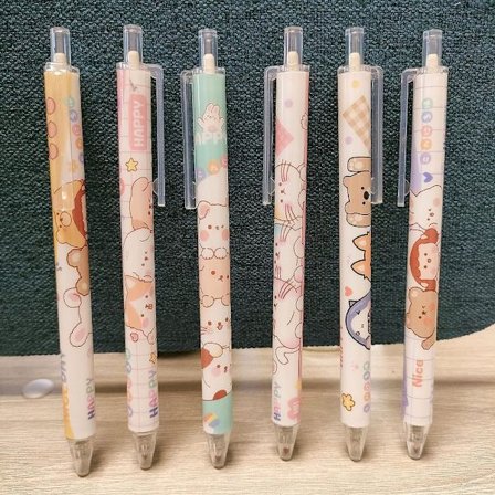 Søte penner svart blekkpenner glattskrivepenner