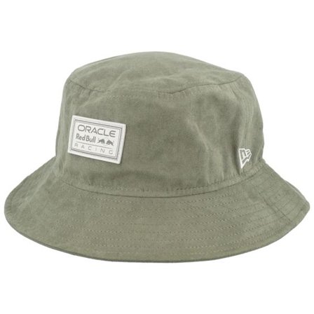 New Era - Motor Grön bucket Hatt - Red Bull F1 24 Suede Tapered New Olive Bucket @ Hatstore