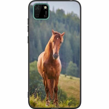 Huawei Y5p Svart Skal Hästar