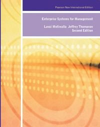 Enterprise Systems for Management