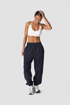 ICANIWILL - Everyday Sweatpants Wmn Navy - Housut - Naiset - Treenivaatteet ICIW:ltä