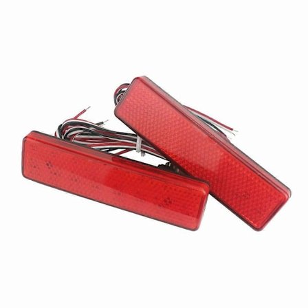 Takapuskurin heijastinvalo jarruvalo Trafic Masterille Primastarille Opel Movano Punainen