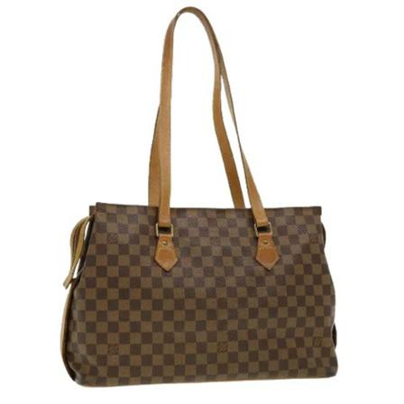Louis Vuitton Vintage, Pre-owned Tote Bag Bruin, Dames, Maat:ONE Size