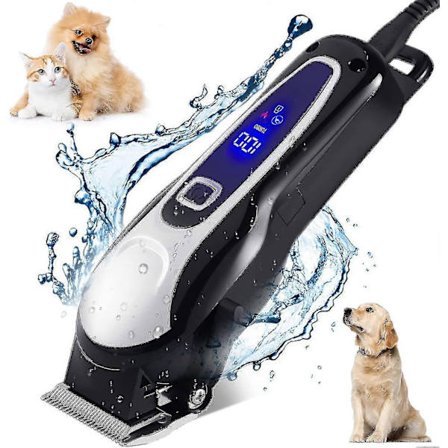 70% Rabatt -70% Rabatt - Profesjonell Hundeklipper, Trådløs Elektrisk Langhårs Hundeklippersett, Profesjonell Hunde- og Katteklipper, 