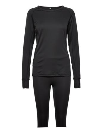 Østerøy Base Layer Sets Svart Skogstad