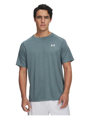 Under Armour Ua Tech Textured Ss - Blue - M