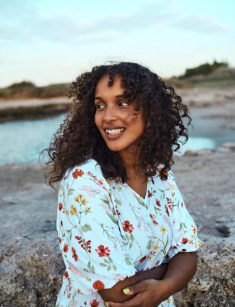 FREE/QUENT Dress - Cream - XS