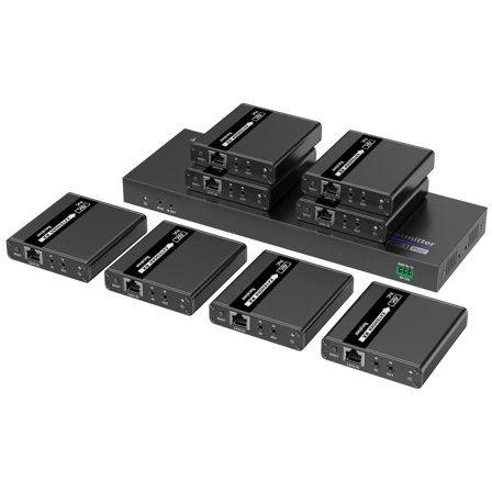 TECHLY 8-way HDMI splitter with