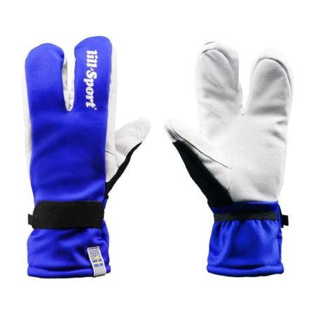 Lillsport Men's Lobster Sweden Men ski gloves Blue XS