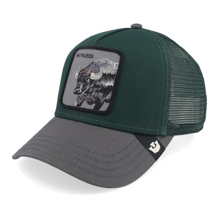Goorin - Grün trucker Cap - Two-tone Buffalo Sport Guard/Oil A-Frame Trucker @ Hatstore