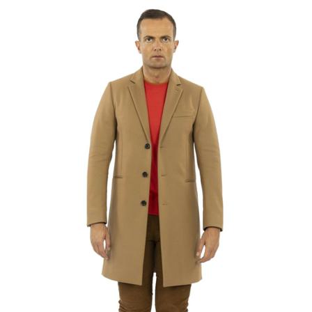 PS By Paul Smith, Single-Breasted Coats Bruin, Heren, Maat:S