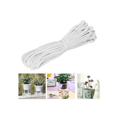 Automatisk plantevandingssystem, 20M vægesnor stærk vandabsorption selvvandende væge til haver, kurve, potter, planter