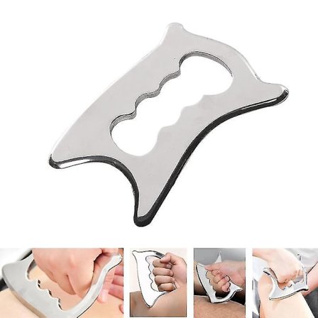 Stainless Steel Gua Sha Massage Tool Iastm Therapy Massager Myofascial