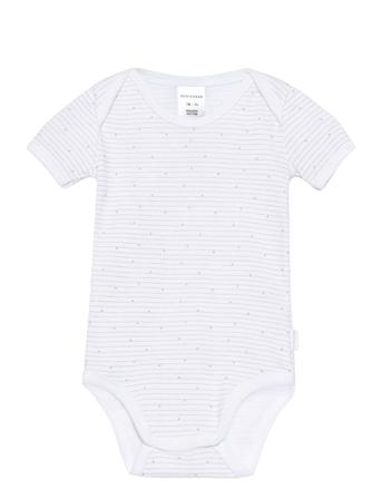 Baby Body 1/2 Bodies Short-sleeved Hvit Schiesser