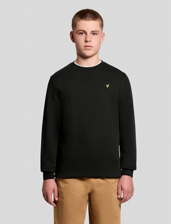 Lyle & Scott Crew Neck Sweatshirt - Black - 164-170