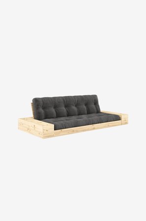 Karup Design - Base Sovesofa m. 2 sidebokse Tre-personers - Sort - Sovesofaer - Fra Homeroom