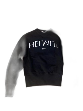 Svart sweatshirt från Helmut Lang