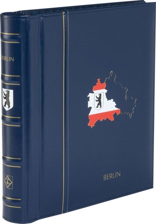 Leuchtturm Berlin - PERFECT album med landenavn og kassette - Blåt i Classic design