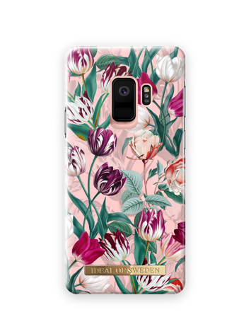 Female Hülle, Galaxy S9 Vintage Tulips Handyhülle