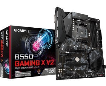Gigabyte B550 GAMING X V2 AM4 - Robust gamingmoderkort för 3:e gen Ryzen-processorer