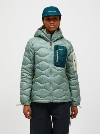 Helium Utility Down Hood Jacket Women