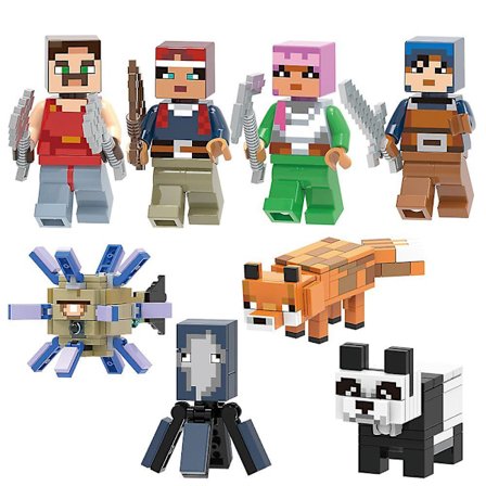 8pcs Figures Set Action Figure Minifigures Kids Toys Birthday Party Gifts Collection And Display Toy For Adults And Children Boys Girl