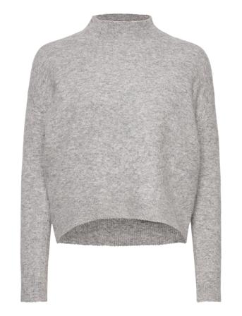 Sylvana Knit Turtleneck Polotröja Grå Andiata