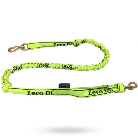 Zero DC - Zero DC Elastisk Kjørestrikk Neongrønn - Over 10 kg - 1.9 m - Tekstilkobbel, Rullekobbel, Kjørestrikk, Lærkobbel & Øvrige hundekobbel på 