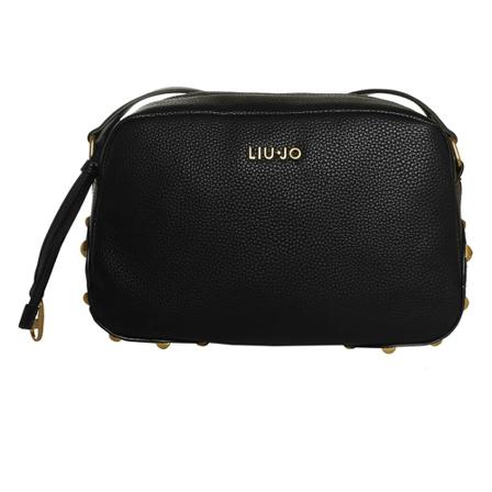 Liu Jo Shoulder Strap Studs ON THE Side Sort, Dame Håndtasker, Størrelse: ONE Size