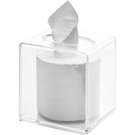 Rullapaperin kotelo kannella, neliömäinen kasvopaperin annostelija, ZQKLA