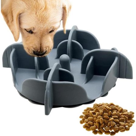1 st Slow Feeding Hundskål Halksäker Silikon Pusselskål -