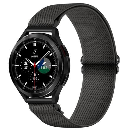 Nylonarmband 20mm För Galaxy Watch4 40mm/44mm M.fl. - Grå Grå