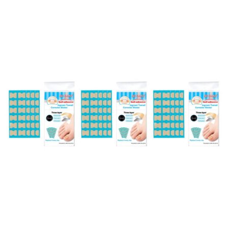 1/3/5 1 set inåtväxande tånagelkorrigeringsdekaler tånagelplåster 48 3ST